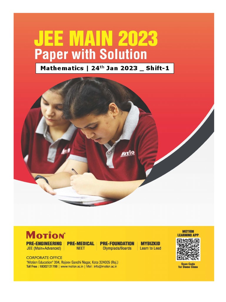 Advanced Math Exam Solutions | PDF