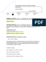 FUNDAMENTOS DE QUÍMICA: EXERCÍCIOS RESOLVIDOS SOBRE EQUILÍBRIO QUÍMICO