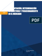 M1L1 - Segmentación, Determinación de Objetivos y Posicionamiento en El Mercado