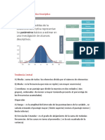 Conceptos de Estadística Descriptiva