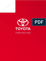 Catálogo Toyota 2023 vehículos