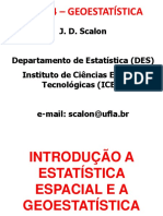 Introdução a  geoestatistica