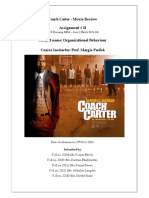 Assignment II - Coach Carter Movie Review