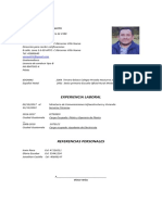 CV Actualizado