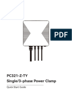 Quick Start Guide PC321 Z TY Single 3 Phase Power Clamp 220614