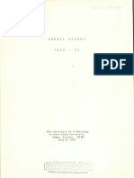 Arizona Office of The State Climatologist, State Climatologist Annual Report 1973-74