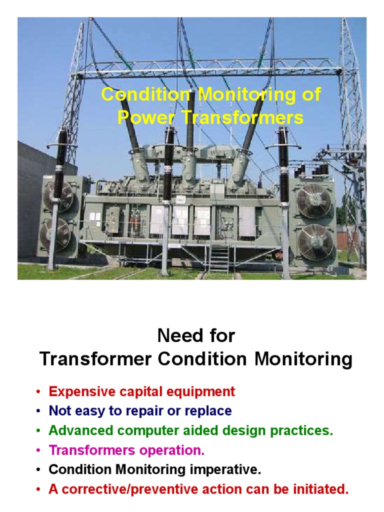 Condition Monitoring of Transformers PDF | PDF | Transformer | Capacitor