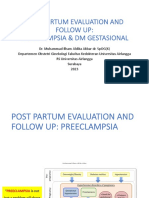Dr. Dr. M. Ilham Aldika - Postpartum Follow Up PE DMG PDF