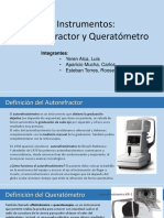 Autorefractor y Queratometro