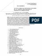 AN INVESTIGATION INTO UPHEAVAL BUCKLING OF BURIED Pipelines 2 - Theory and Analysis of Experimental Observations - Maltby, Calladine PDF