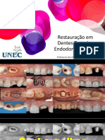 AULA 9 - Restauração em Dentes Tratados Endodonticamente