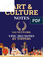 Ias Network 2023 Art and Culture Notes PDF