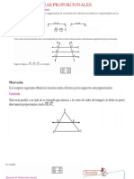 01 - Líneas Proporcionales - Teorema de Thales 6to Grado Geometría