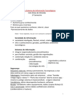 Resumos Sistema de Informação Tecnológicos PDF