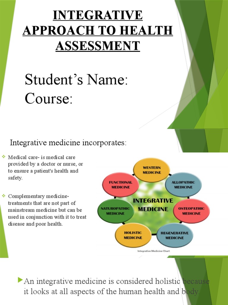 Holistic Approach PDF Alternative Medicine Mental Health