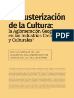 La Clusterizacin de La Cultura