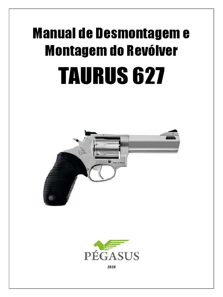 Manual de Montagem do Revólver Taurus 627 | PDF | Revólver | Gatilho ...