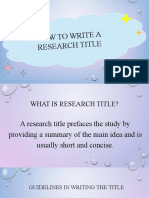 Research Title 1