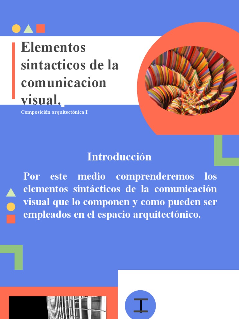 Composiciòn Arquitectonica 1 PP | PDF | Percepción visual | Color