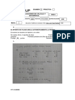 Examen Práctica: Curso: 2022-2