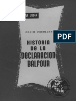 Historia de La Declaracion Balfour