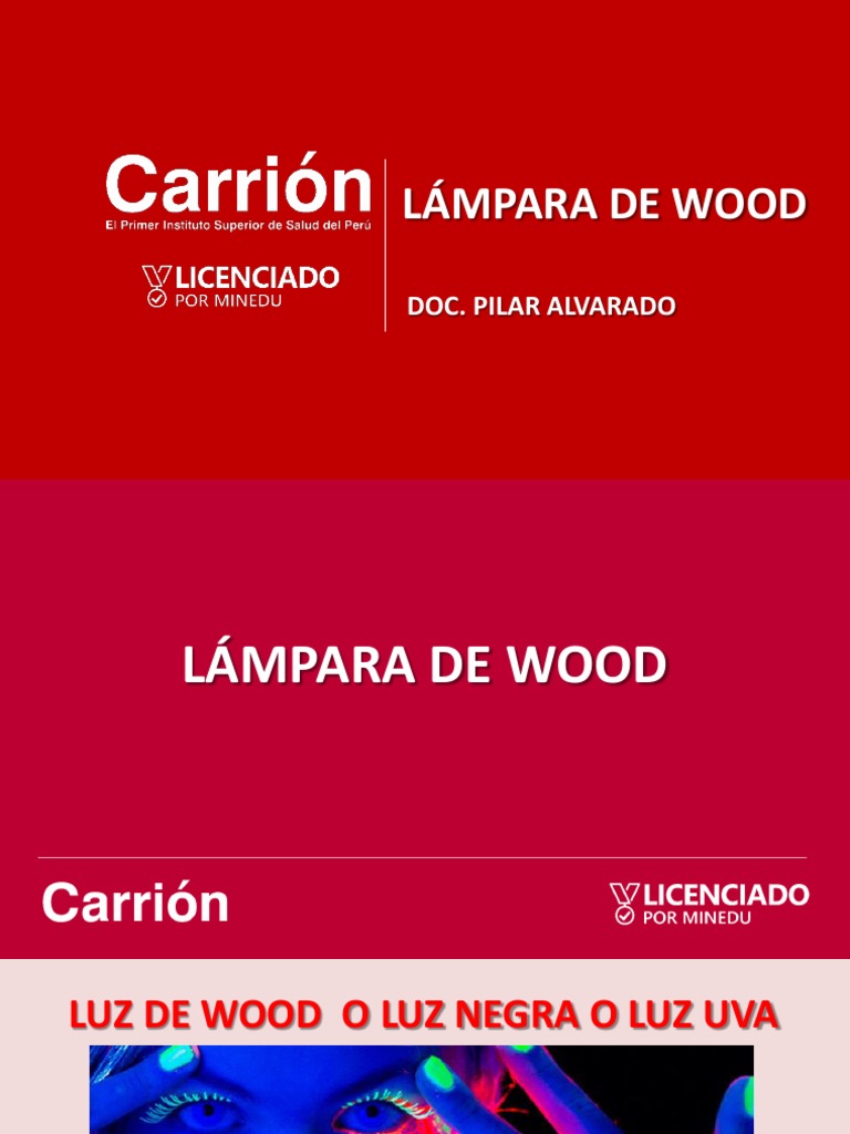 Lampara de Wood - . Carrion - Aparatologia 1 1, PDF, Ultravioleta