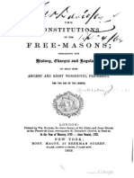 1859 Anderson Constitutions of The Free-Masons PDF