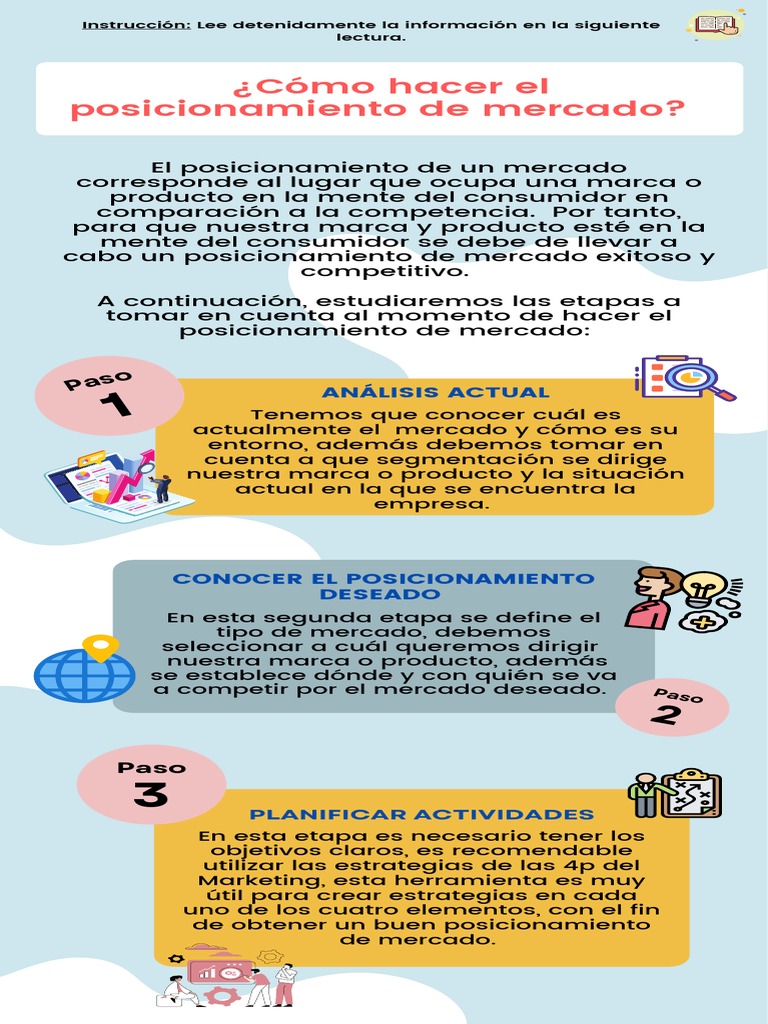 Cómo Hacer El Posicionamiento de Mercado | PDF | Marketing | Mercado ...