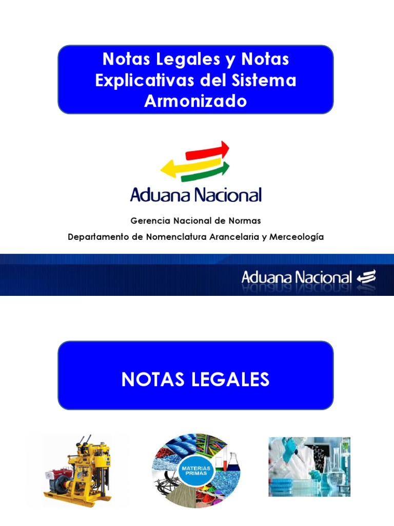 Notas Legales