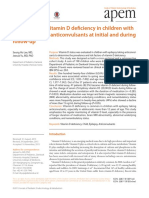 2015 Apem Risk Factors of Vitamin D Deficiency in Children With Epilepsy