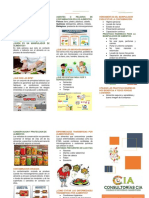 Nuevo Folleto Manipulación de Alimentos PDF