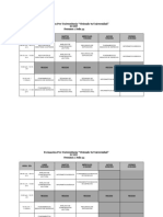 Formacion Preuniversitaria Horarios Septiembre FCJP