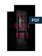 El Quiebre (Relatos Breves) - Scarlys Guzmán