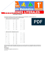 19 - Sucesiones Literales para Primer Grado de Secundaria PDF