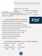 Modal Verbscancouldshouldmusthave To Grammar Drills Grammar Guides Tests Worksheet Temp - 133723