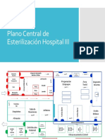 Plano Central de Esterilización Hospital III