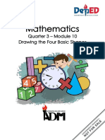 Math 1 Quarter 3 Week 5 Mga Hugis | PDF