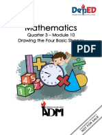 Math1 - Q3 - Ver4 - Mod10 - Drawing The Four Basic Shapes PDF