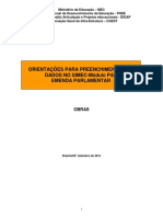 Orientações para Preenchimento Do Cadastro de Secretário de Educação No SIMEC