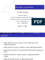 Second Set of Slides Notes PDF