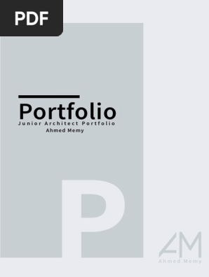 Architect Ahmed Memy's PortFolio
