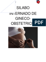 Silabo - Internado Rotatorio Gineco - Obstetricia - Feb-Abril 2019 PDF