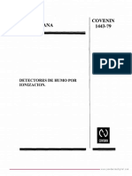 COVENIN 1443-79 Detector de Humo Ionico PDF