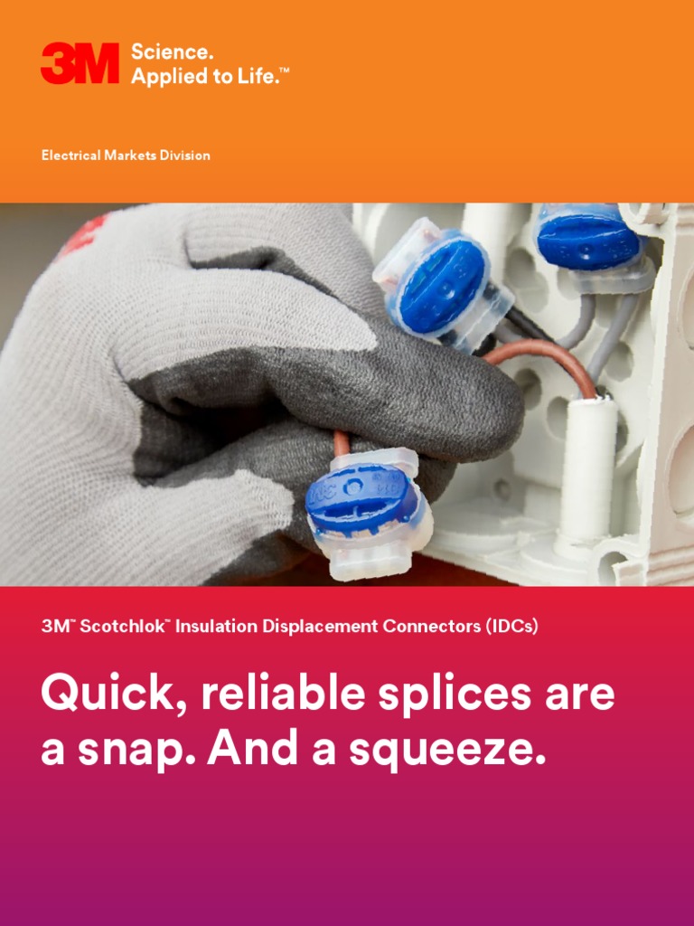 3M Scotchlok Insulation Displacement Connectors PDF Electrical