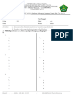 Template Soal ASESMEN MADRASAH (AM) MAMU Kobar