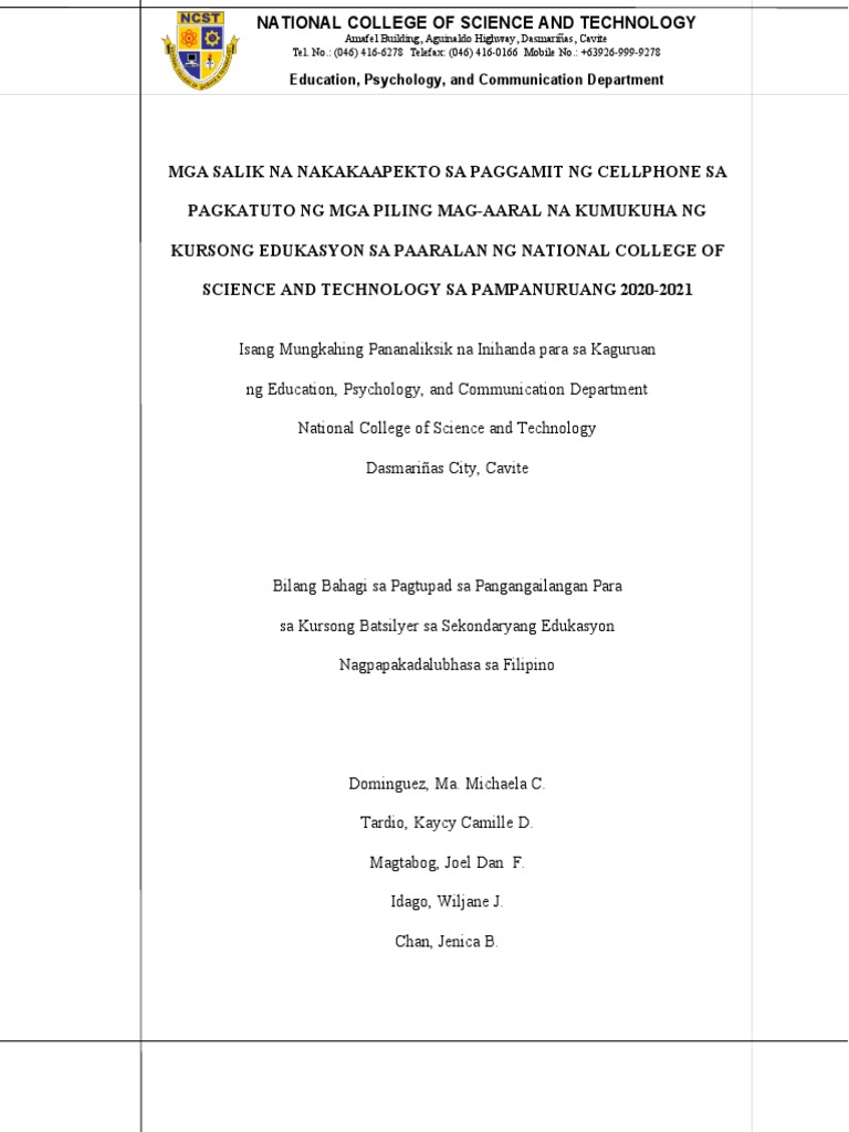 Thesis Guide | PDF