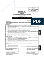 IIT 2011 PT3 QNS P1-Jeemain - Guru PDF