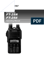 FT-25 FT-25: Operating Manual