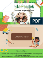 Green Illustration English Lesson Presentation PDF