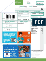 Detalle Del Consumo Total A Pagar Consumo Histórico KWH: Usuaria / Usuario